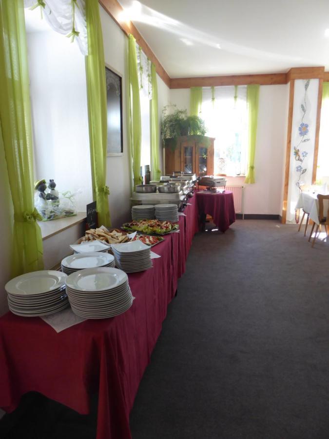 Landgasthaus Zur Muehlenwirtin Petershagen Bagian luar foto