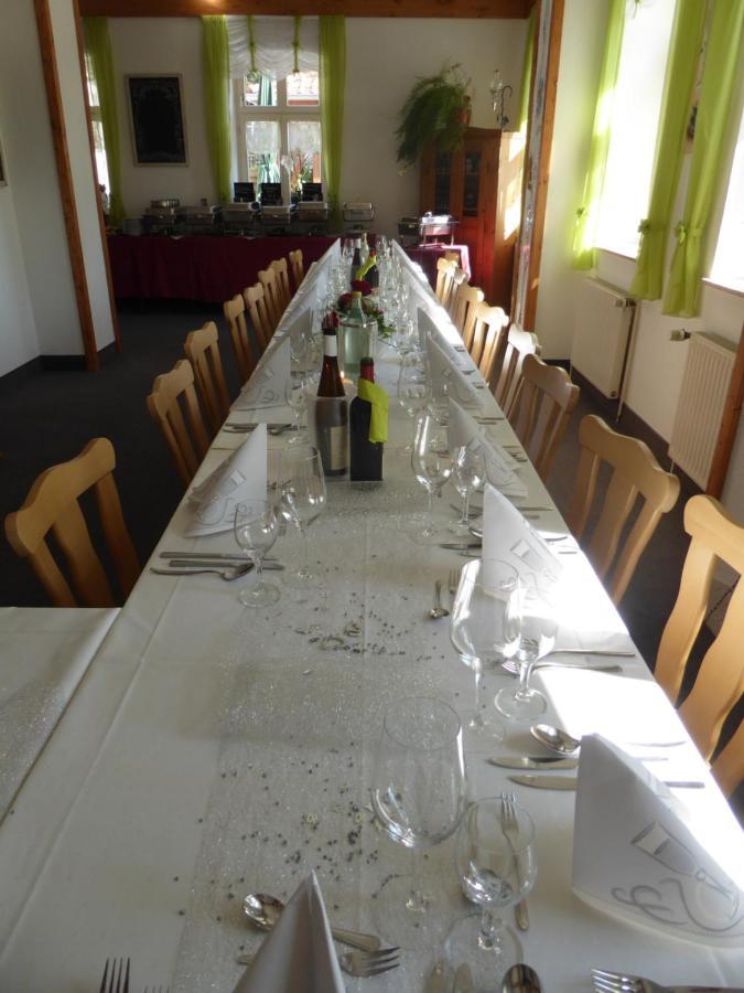 Landgasthaus Zur Muehlenwirtin Petershagen Bagian luar foto