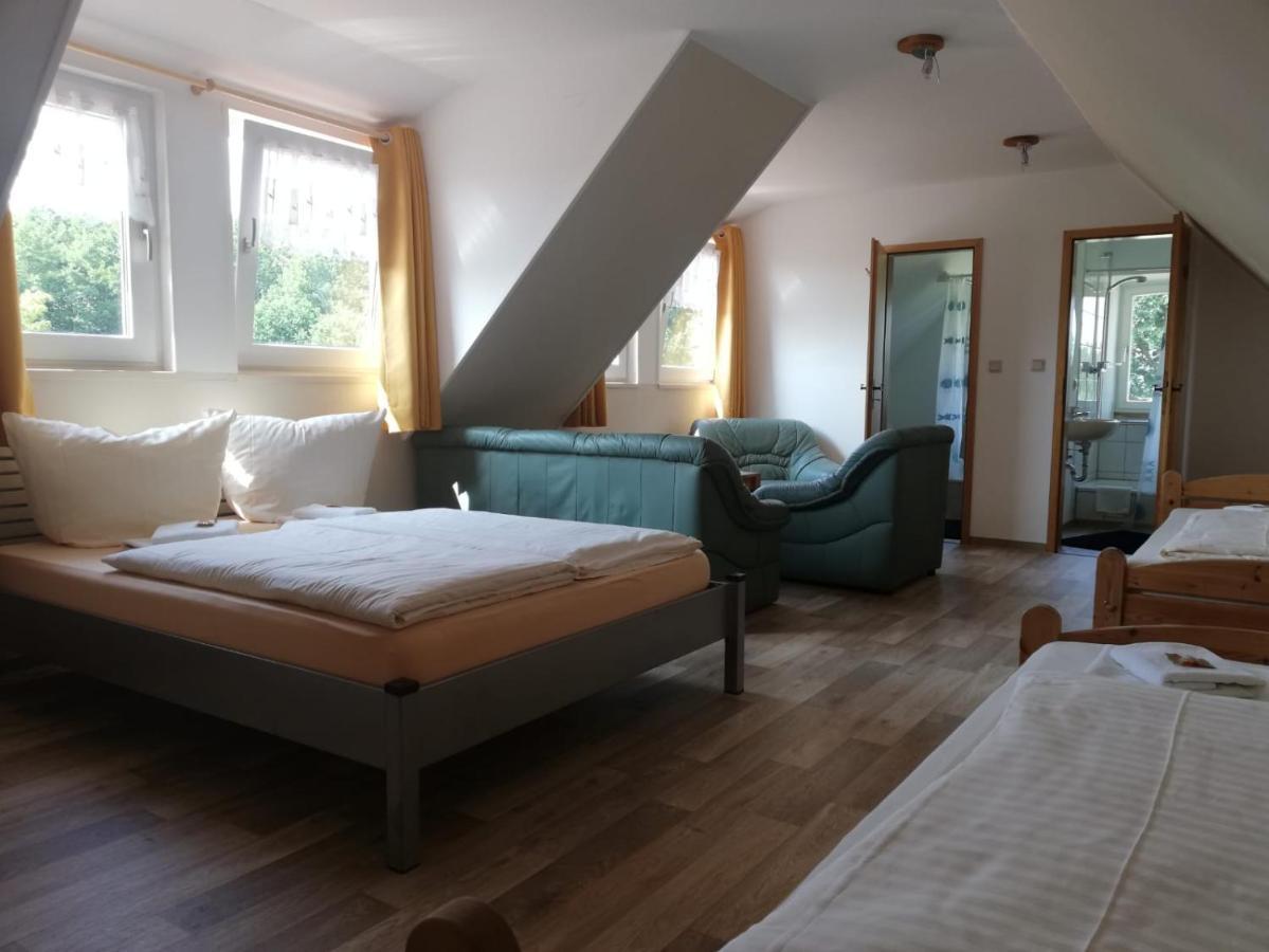 Landgasthaus Zur Muehlenwirtin Petershagen Bagian luar foto